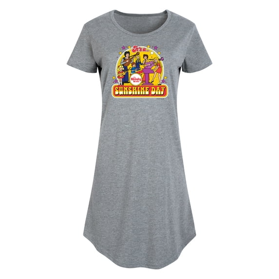 The Brady Bunch - The Brady Kids - Sunshine Day - Vintage Cartoon Band - Women's Any Way Dress