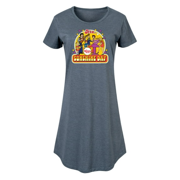 The Brady Bunch - The Brady Kids - Sunshine Day - Vintage Cartoon Band - Women's Any Way Dress