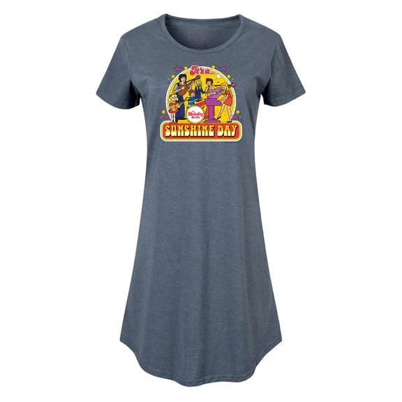 The Brady Bunch - The Brady Kids - Sunshine Day - Vintage Cartoon Band - Women's Any Way Dress