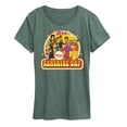 thumbnail image 1 of The Brady Bunch - The Brady Kids - Sunshine Day - Vintage Cartoon Band - Women's Raglan Graphic T-Shirt, 1 of 5