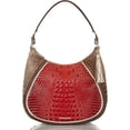 thumbnail image 1 of The Brahmin Amira Chenoa Pecan/Lava Hobo Shoulder Bag, 1 of 3