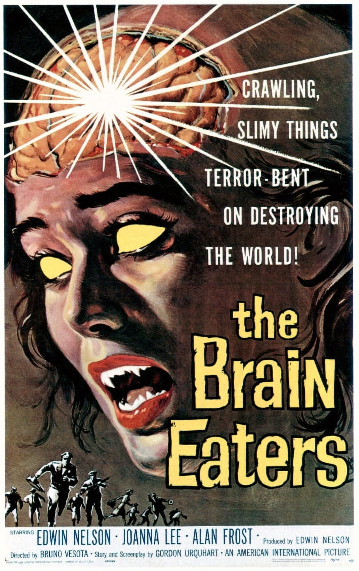 The Brain Eaters Canvas Art - (11 x 17)