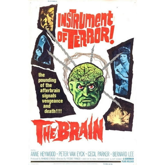 The Brain Movie Poster 11in x 17 in 11x17 poster