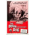 thumbnail image 1 of The Brain That Wouldn't Die Classic Movie Mini Poster 11" x 17", 1 of 4