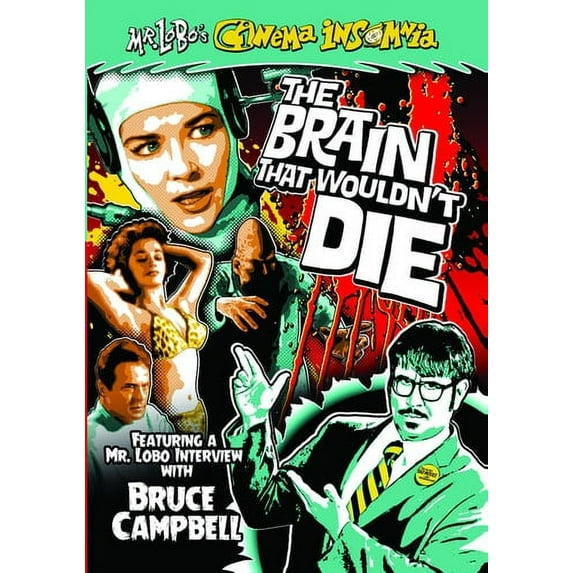 The Brain That Wouldn't Die (DVD), Alpha Video, Horror