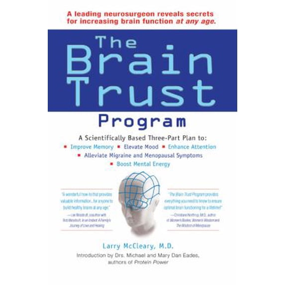Pre-Owned The Brain Trust Program: A Scientifically Based Three-Part Plan to Improve Memory, Elevate Mood, EnhanceAttention, Alleviate Migraine and Menopausal ... (Paperback) 0399534547 9780399534546