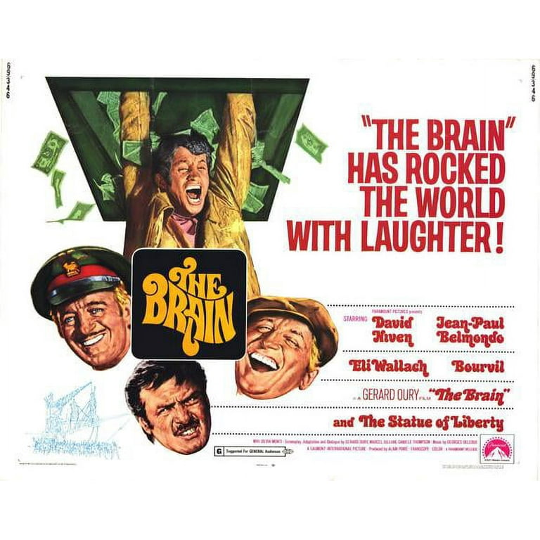 The Brain - movie POSTER (Style A) (11 x 14) (1969) 