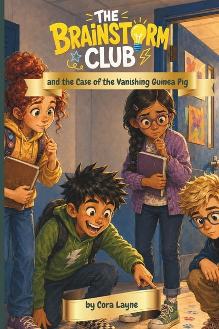 The Brainstorm Club and the Case of the Vanishing Guinea Pig: A Funny School Mystery About Friendship, Fast Ideas, and L, (Paperback)