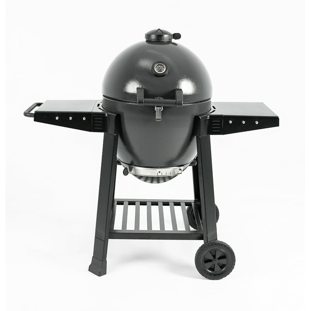 The Brand-Man Rodeo Steel Kamado Charcoal BBQ Grill