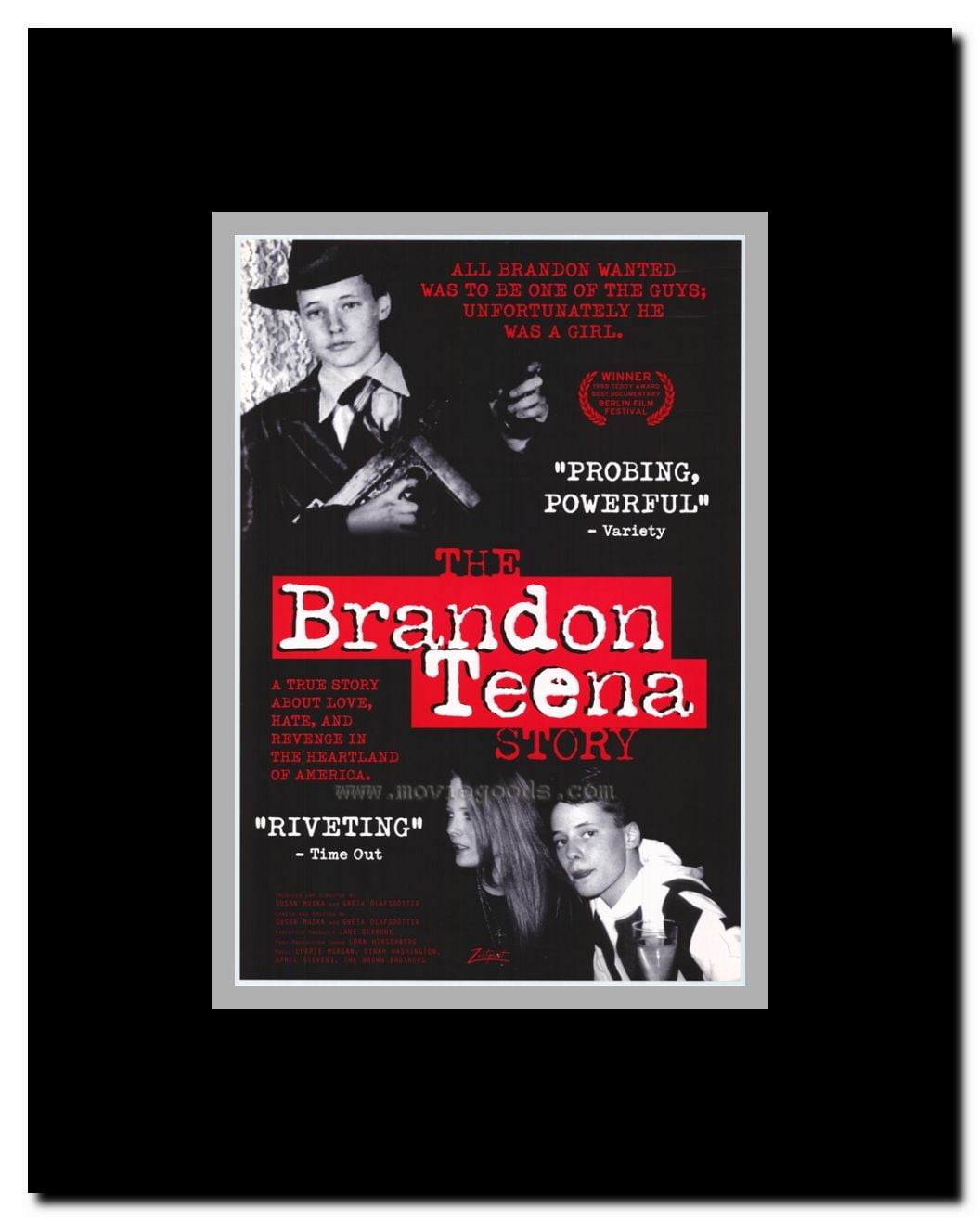 The Brandon Teena Story Framed Movie Poster