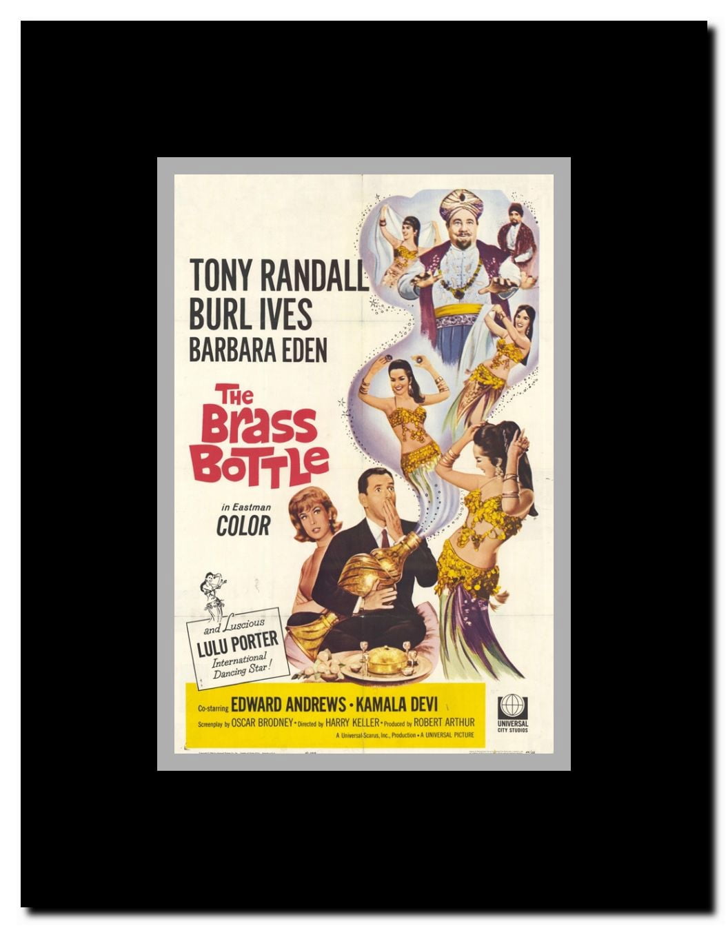 The Brass Bottle Framed Movie Poster