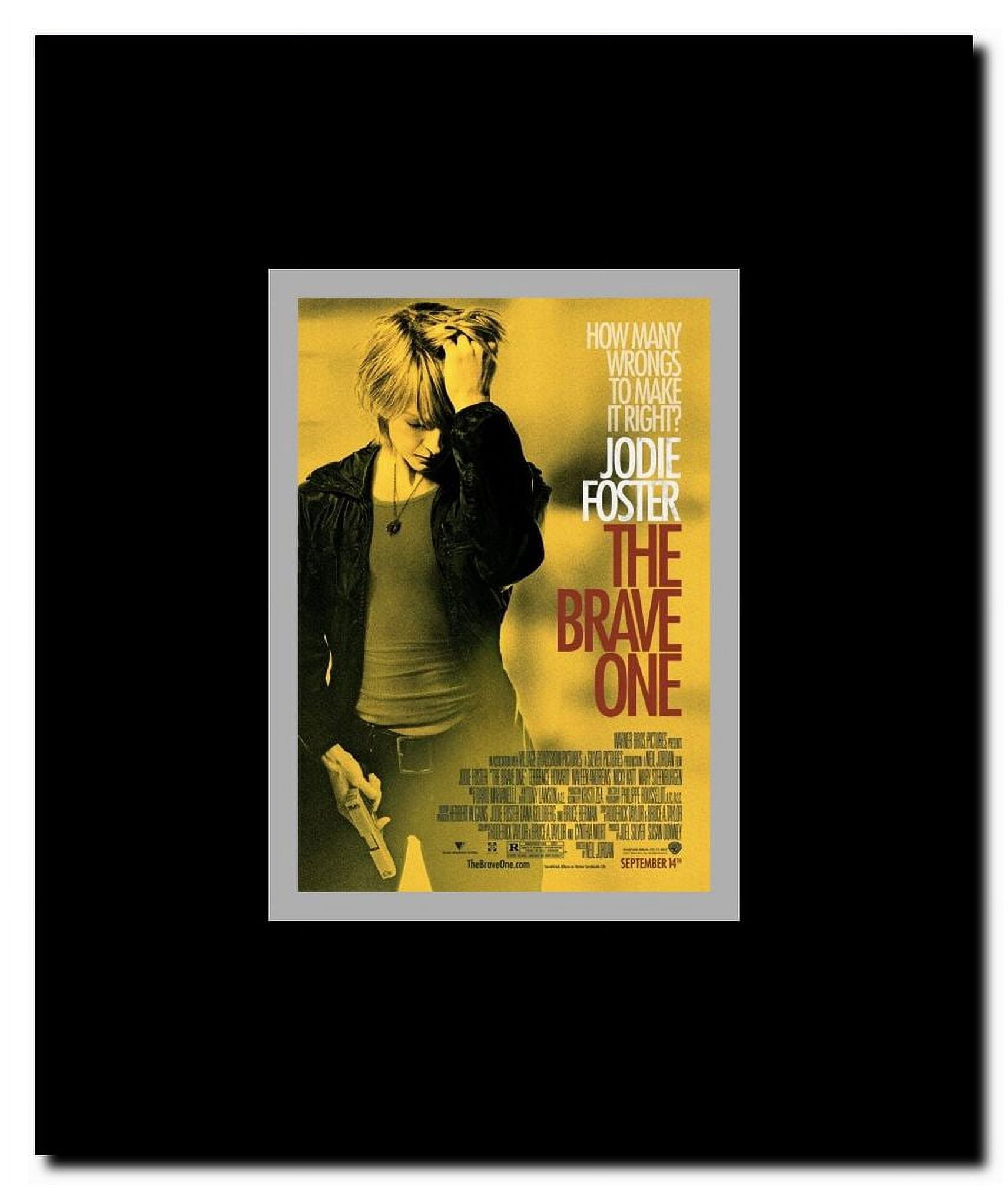 The Brave One Framed Movie Poster