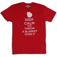 thumbnail image 1 of The Bravest Warriors Mens T-Shirt - Keep Calm And Throw A Blanket on It (2X-Large), 1 of 1