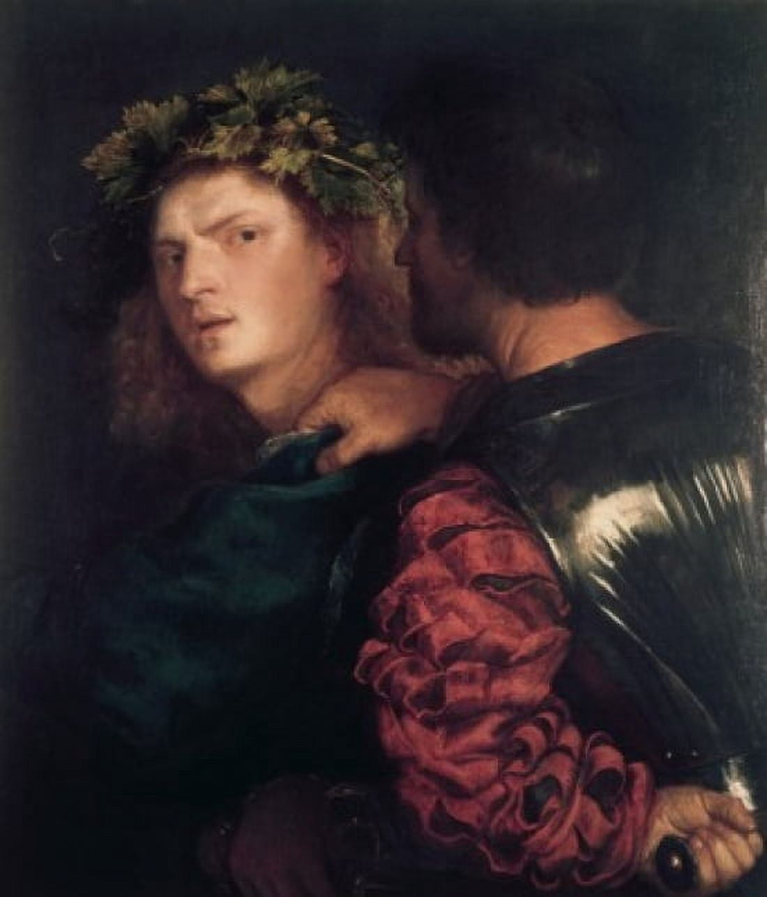 The Bravo 1511-17 Titian (ca1485-1576 Italian) Oil On Canvas Kunsthistorisches Museum Vienna Austria Canvas Art - (18 x 24)