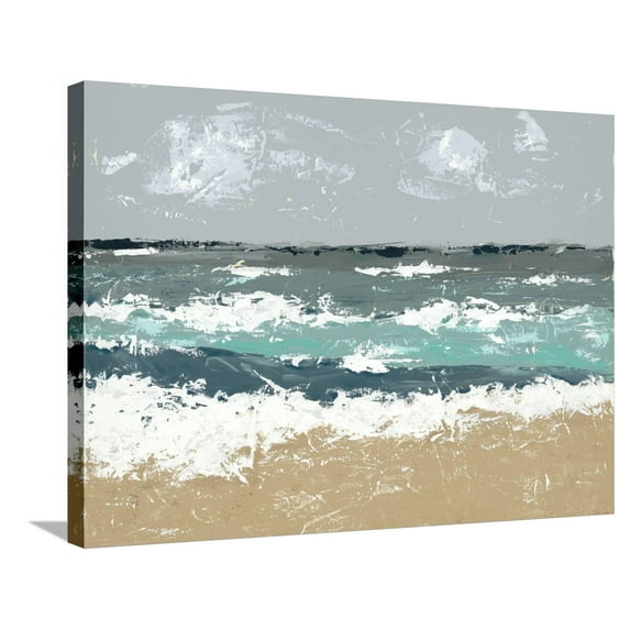 Art.com The Breakers II Stretched Canvas Print Wall Art by Jade Reynolds, 32" x 24"