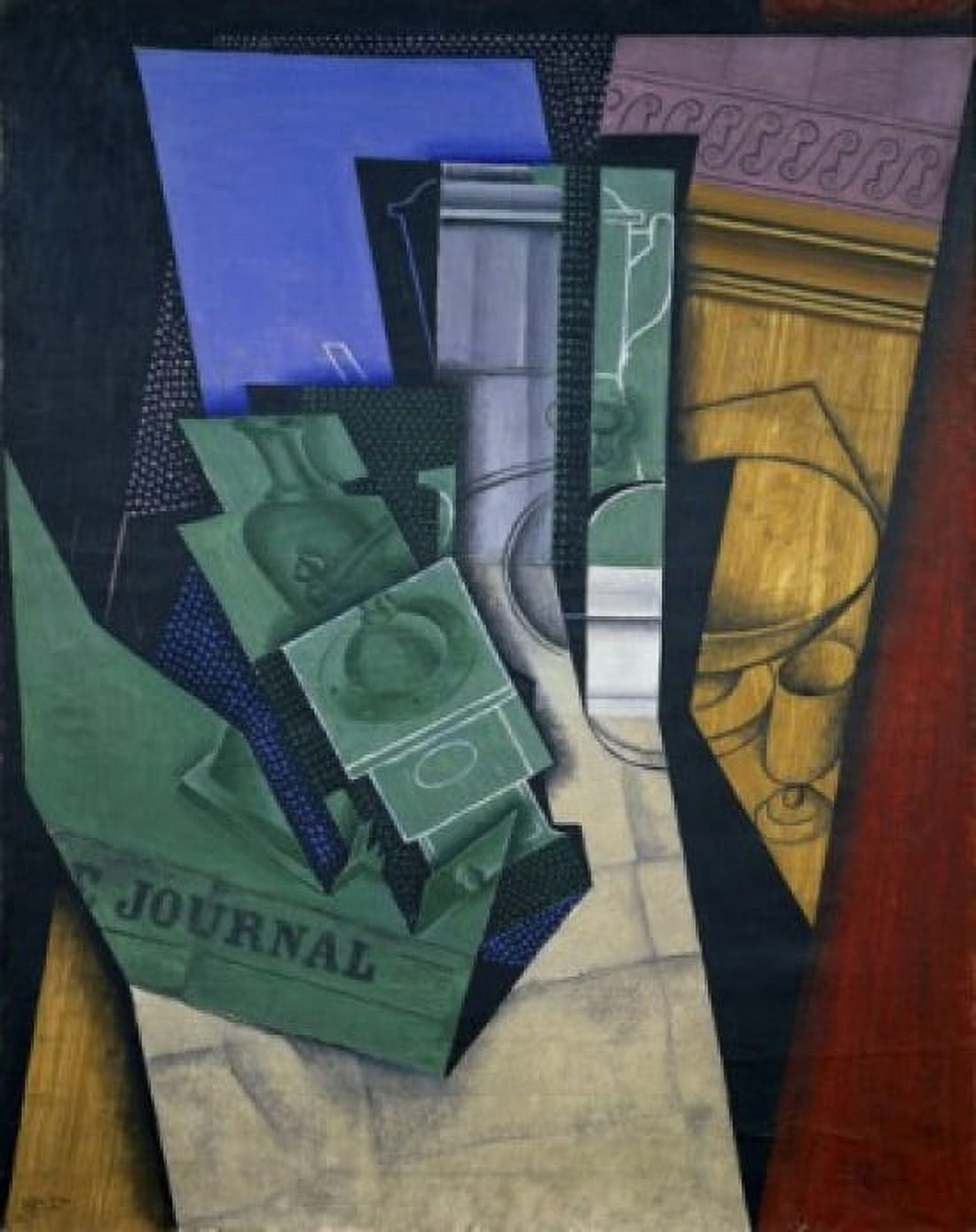 The Breakfast 1915 Juan Gris (1887-1927Spanish) Oil on canvas Musee National dArt Moderne Canvas Art - Juan Gris (18 x 24)