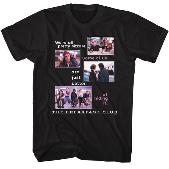 The Breakfast Club All Pretty Bizarre Black T-Shirt