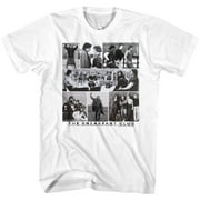 The Breakfast Club Collage White Adult T-Shirt