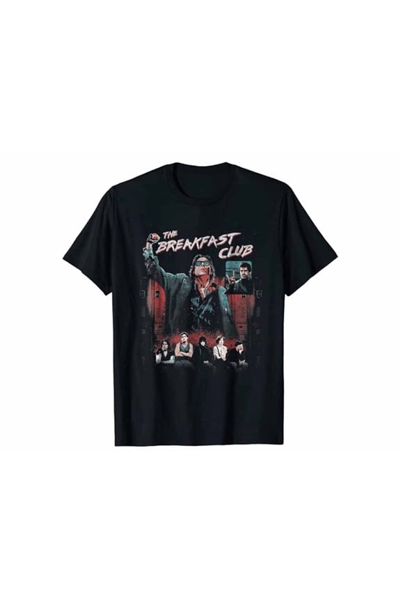 Group Shot Distressed Mens T-Shirt Tee