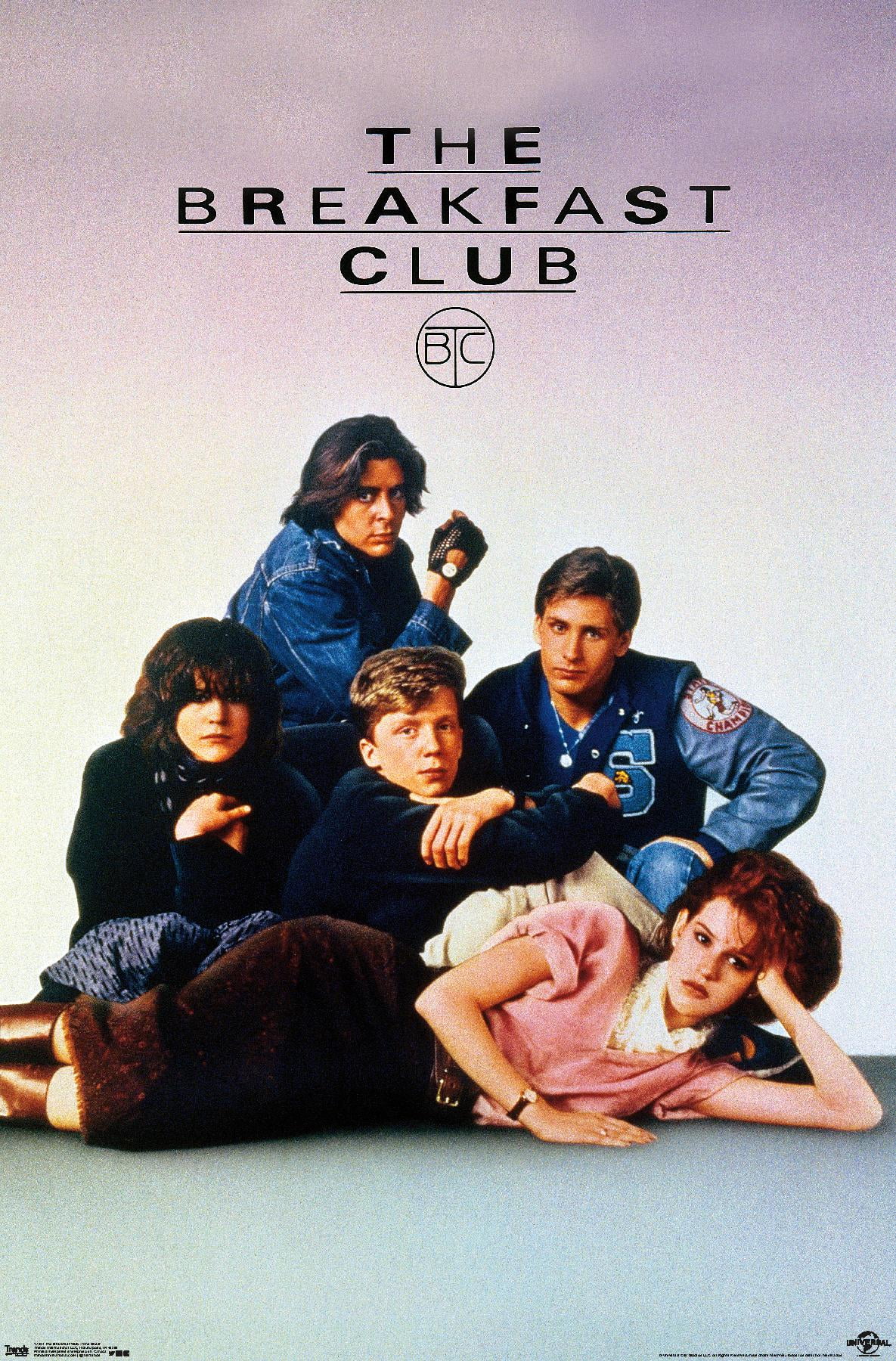 The Breakfast Club - One Sheet Wall Poster, 14.725" x 22.375"