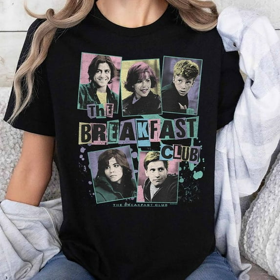 The Breakfast Club Vintage Photographs T-Shirt Unisex, Sizes S-5XL, Tbun