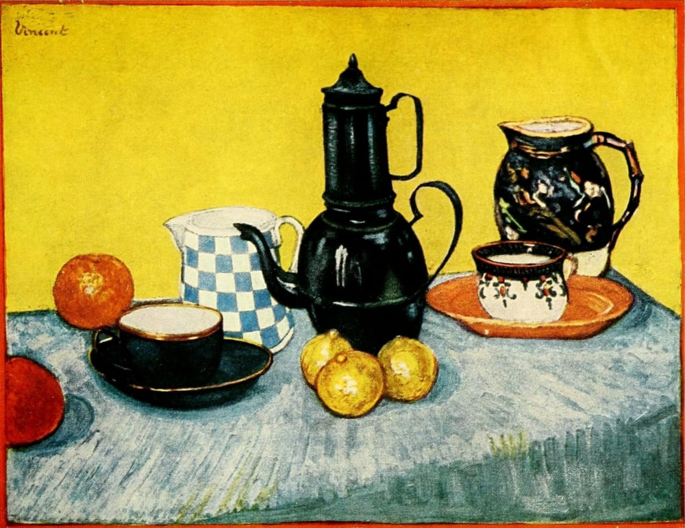 The Breakfast Table 1888 Canvas Art - Vincent Van Gogh (18 x 24)