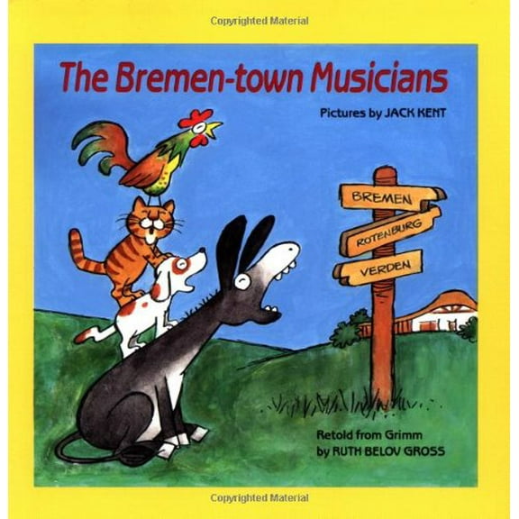 Pre-Owned The Bremen-town Musicians (Easy-To-Read Folktales) (Paperback) 0590423649 9780590423649