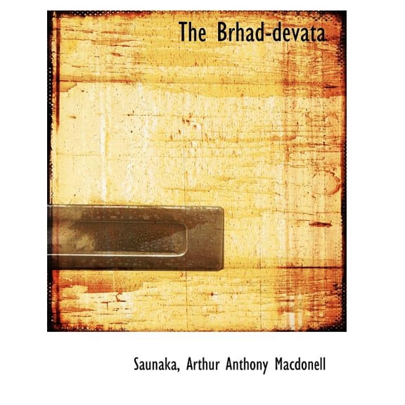 The Brhad-Devata (Paperback)