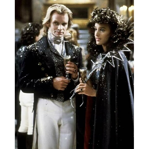 The Bride 1985 movie Sting Jennifer Beals hold champgane glasses 5x7 photo