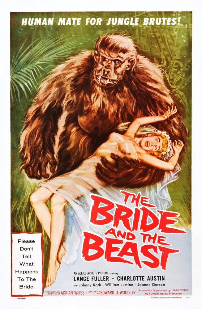 The Bride And The Beast U Canvas Art - (24 x 36)