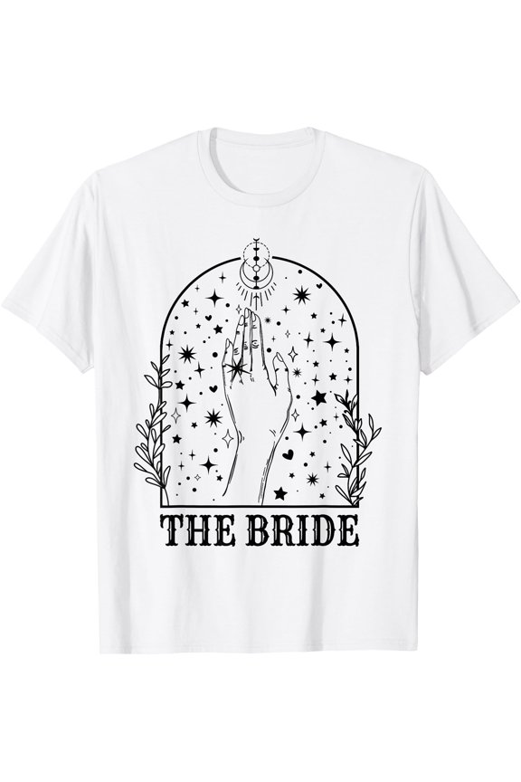 The Bride Coven Squad Girls Trip Gothic Bachelorette Party T-Shirt, Unisex T-Shirt