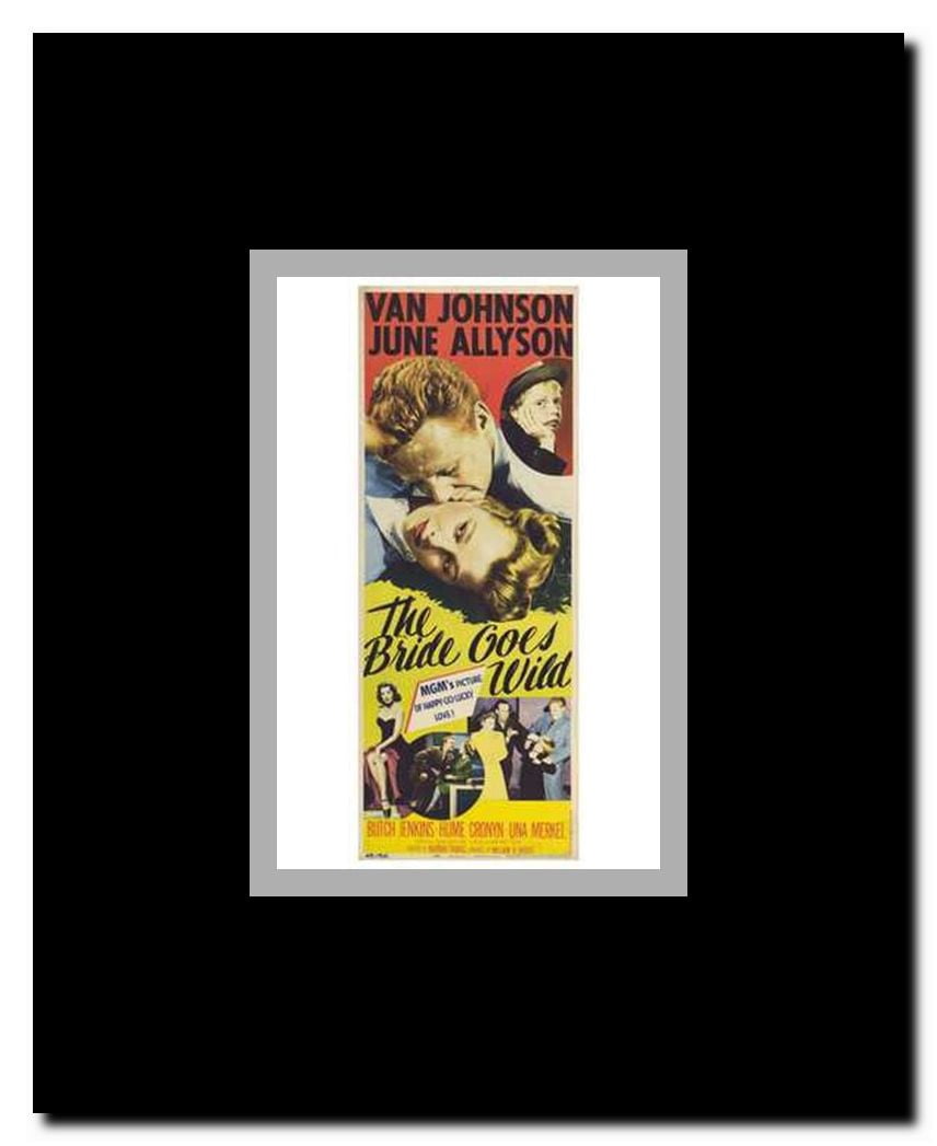 The Bride Goes Wild Framed Movie Poster