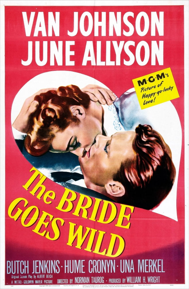 The Bride Goes Wild U Canvas Art - (24 x 36)