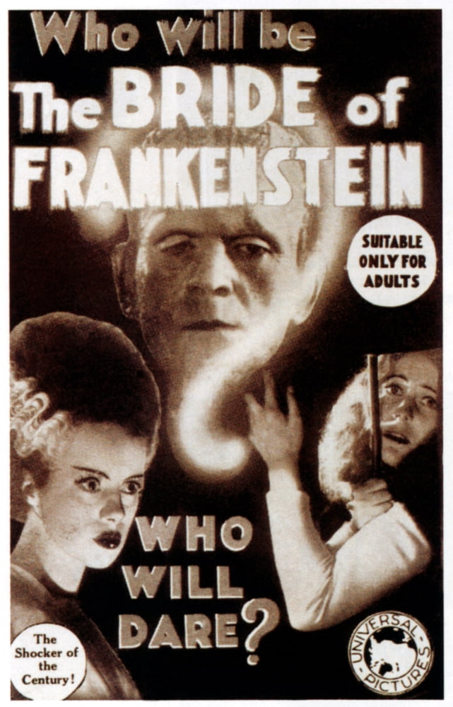 The Bride Of Frankenstein Canvas Art - (11 x 17)
