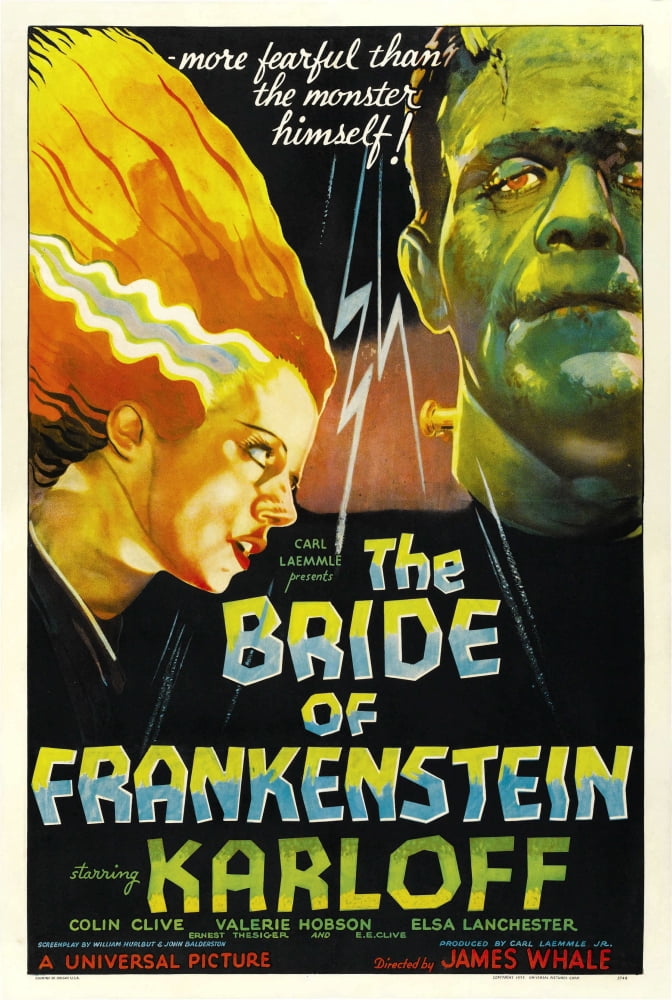 The Bride Of Frankenstein Canvas Art - (24 x 36)
