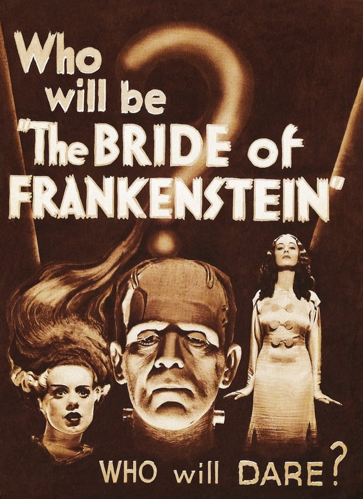 The Bride Of Frankenstein Canvas Art - (24 x 36)