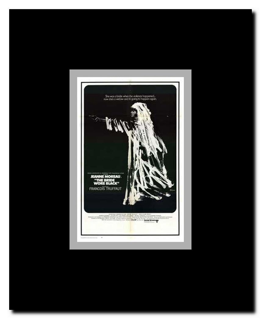 The Bride Wore Black Framed Movie Poster