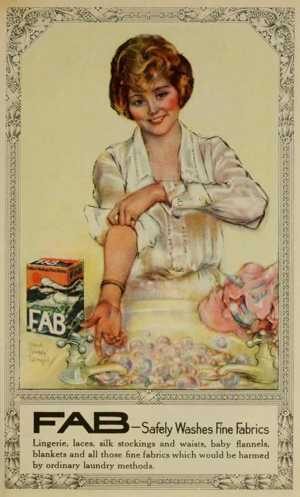The Brides Cookbook 1908 Fab Maud Tousey Fangel (1881-1968) Canvas Art - (18 x 24)