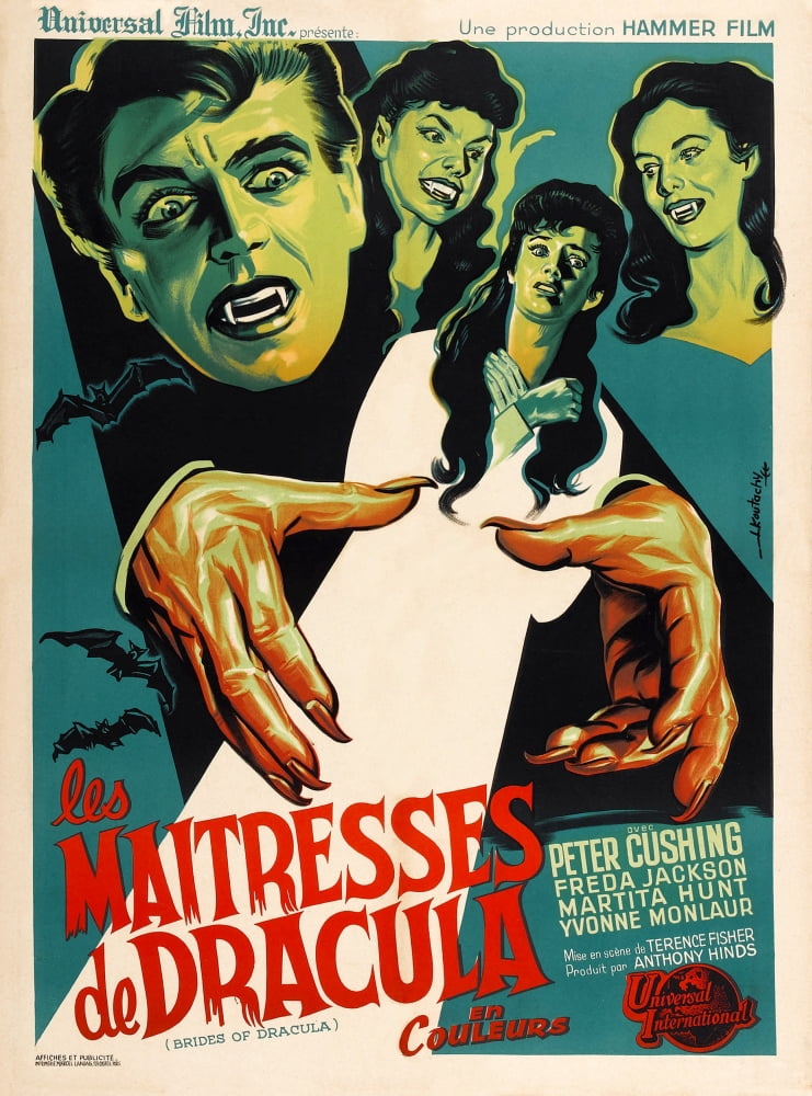 The Brides Of Dracula Canvas Art - (11 x 17)