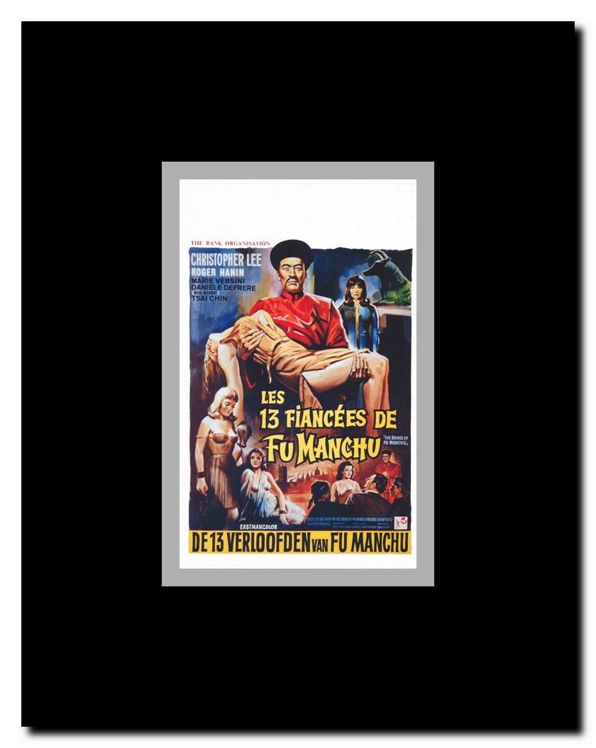The Brides of Fu Manchu Framed Movie Poster