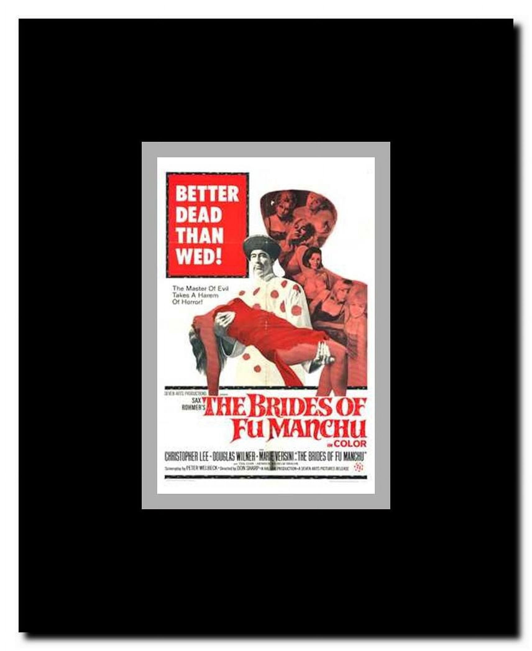 The Brides of Fu Manchu Framed Movie Poster