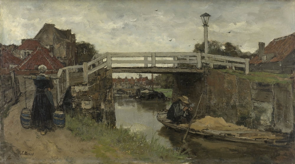 The Bridge Canvas Art - (36 x 24)