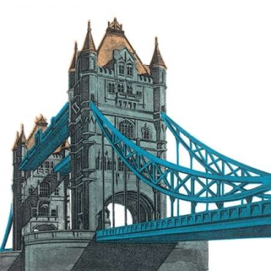 The Bridge Canvas Art - Barry Goodman (24 x 24)