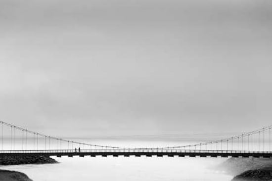 The Bridge Canvas Art - Markus Kuhne (12 x 18)
