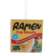 The Bridge Collection Chicken Ramen Cup Ornament – Playful Food Themed Tree Decoration – Novelty Holiday Ornament For Ramen Fans And Food Lovers