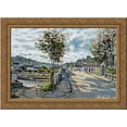 thumbnail image 1 of The Bridge at Bougival 24x20 Gold Ornate Wood Framed Canvas Art by Monet, Claude, 1 of 2