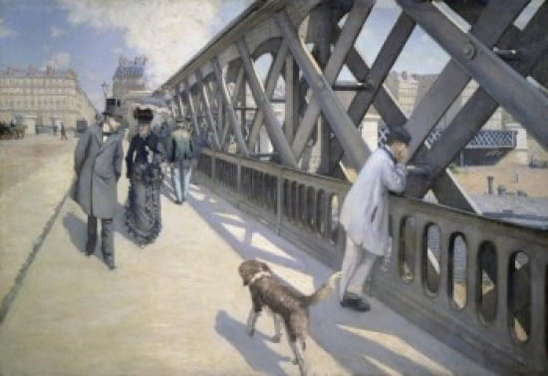 The Bridge of Europe 1876 Gustave Caillebotte (1848-1894French) Oil on canvas Petit Palais Geneva Canvas Art - Gustave Caillebotte (18 x 24)