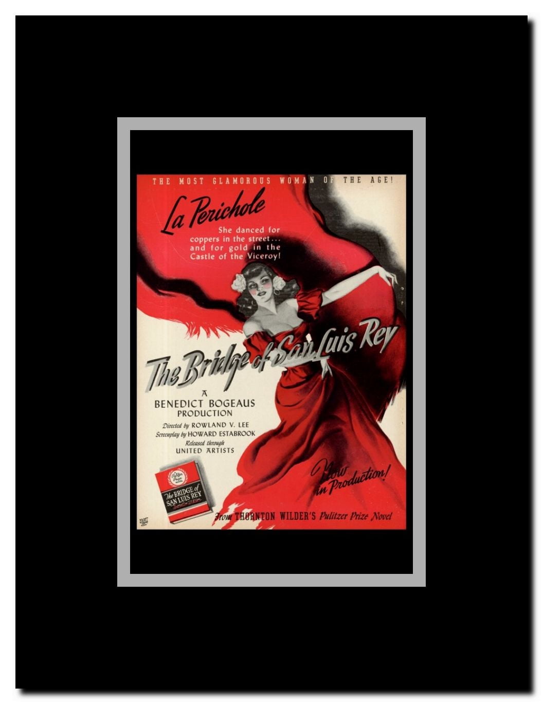 The Bridge of San Luis Rey Framed Movie Poster
