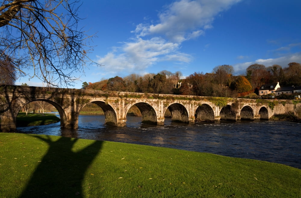The Bridge over the River Nore Inistioge County Kilkenny Ireland Canvas Art - Panoramic Images (27 x 9)