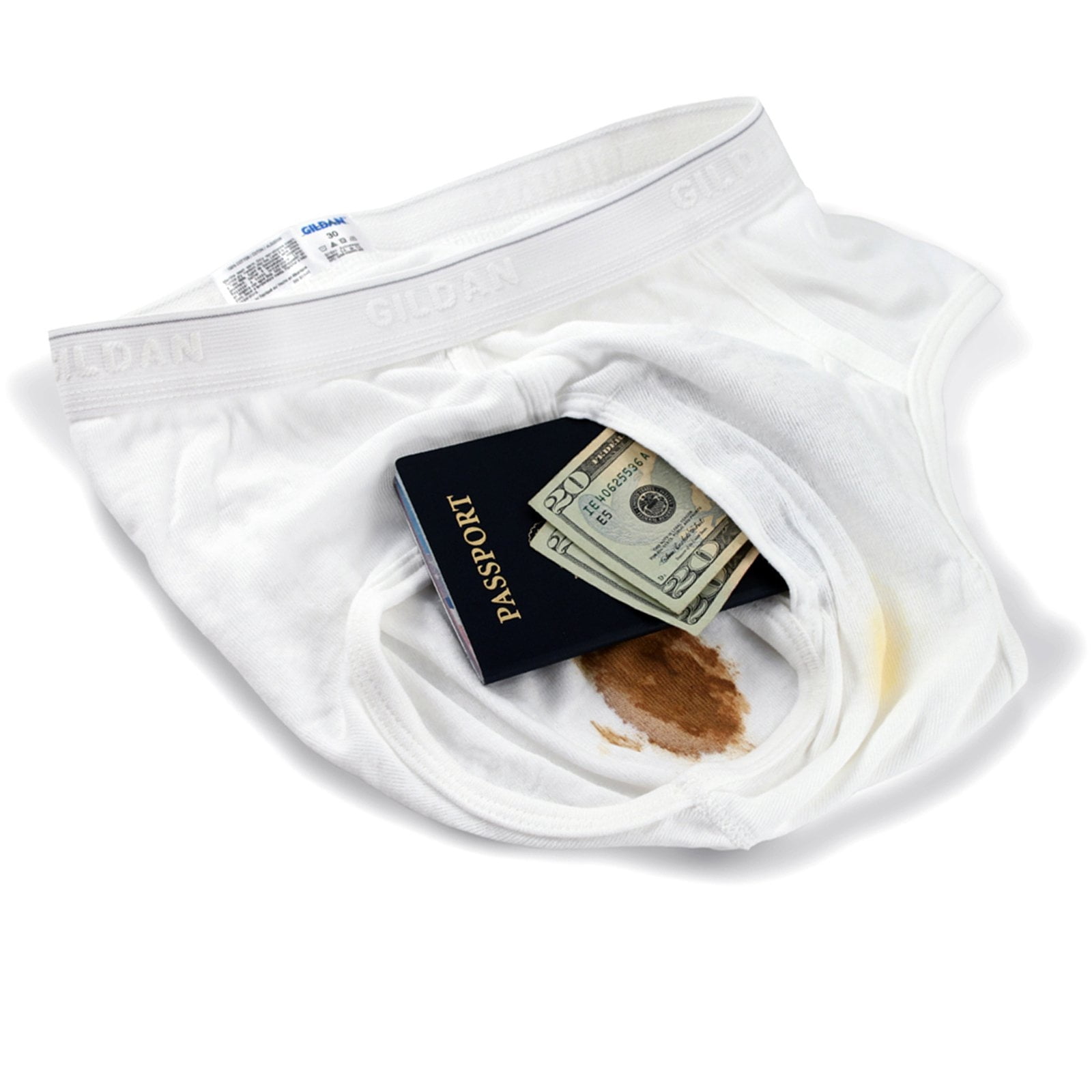 The Brief Safe Diversion Safe Hidden Contents  Secure Travel Wallet